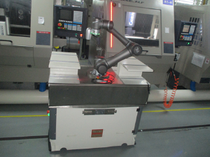 AGV機(jī)械手工廠智能自動化